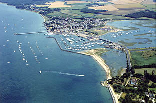 Aerial Photograph of Yarmouth Harbour